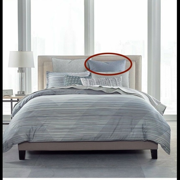 NIB $185 Hotel Collection (1) Diamond Stripe European Sham Euro - Picture 9 of 9